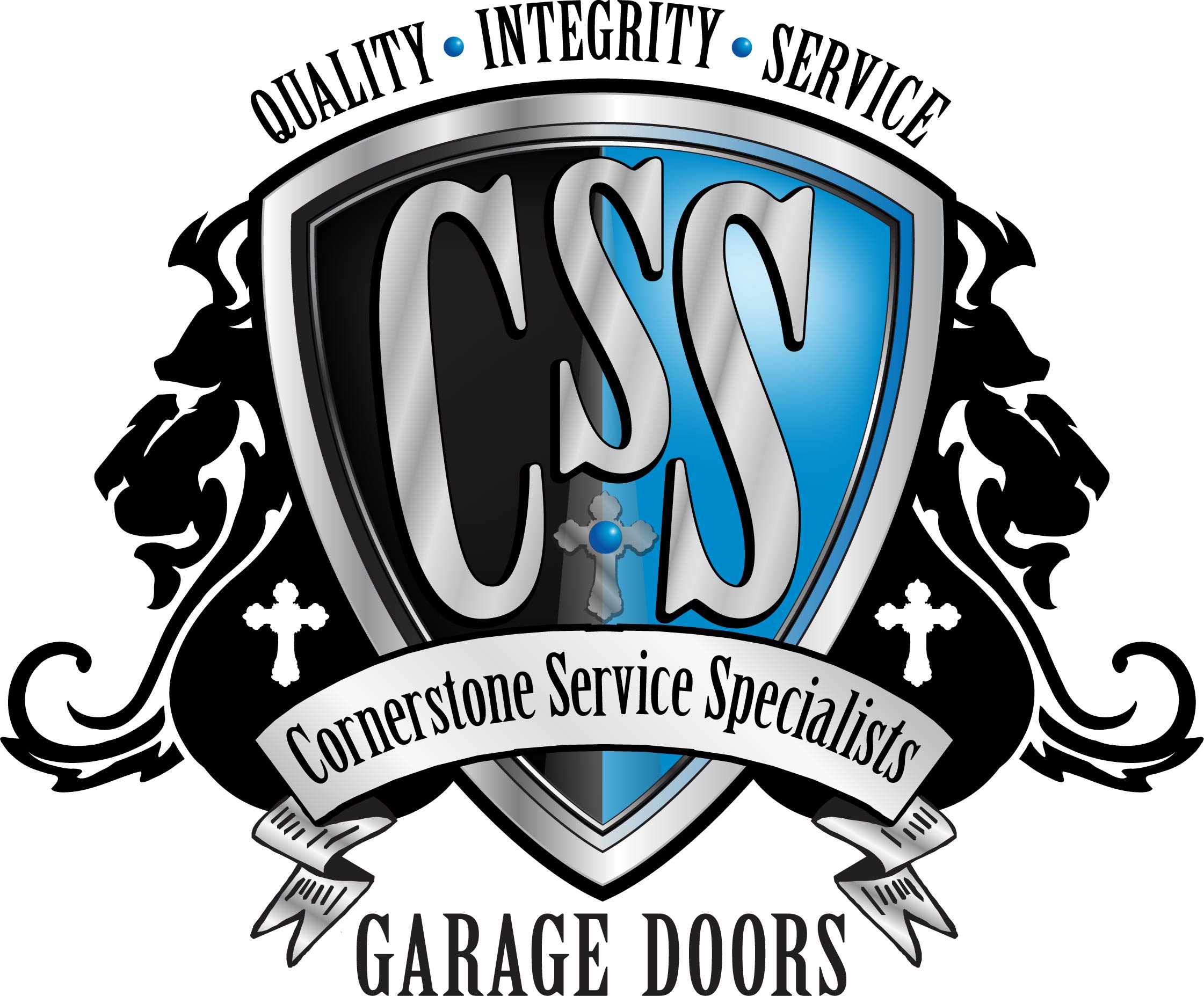 Logo for CSS Garage Doors