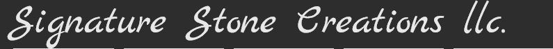 Logo for SIGNATURE STONE CREATIONS