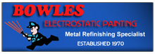Logo for Bowles Electrostatic Painting