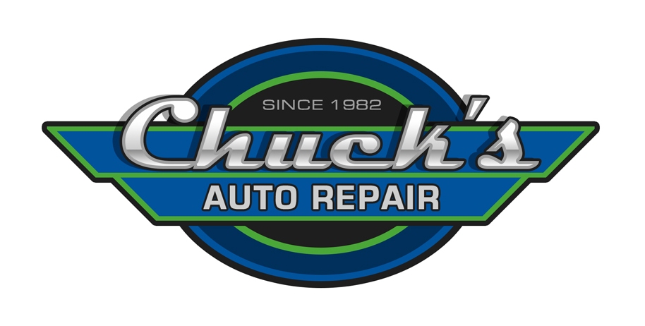Chucks Auto Repair - Maple Leaf logo