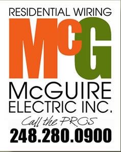 Logo for McGuire Electric - Royal Oak