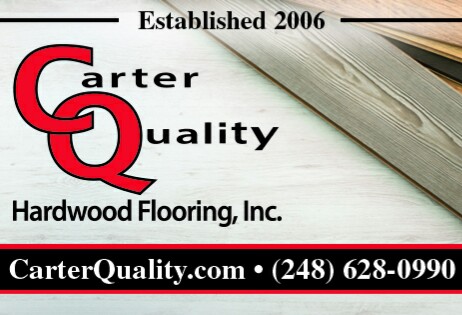 Logo for Carter Quality Hardwood Flooring