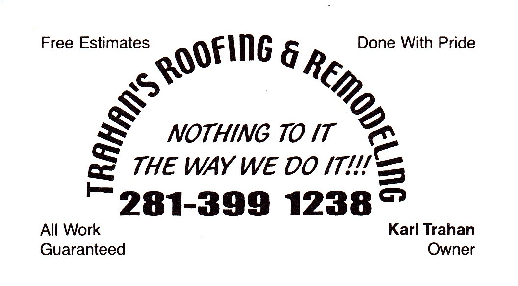 TRAHAN'S ROOFING & REMODELING logo