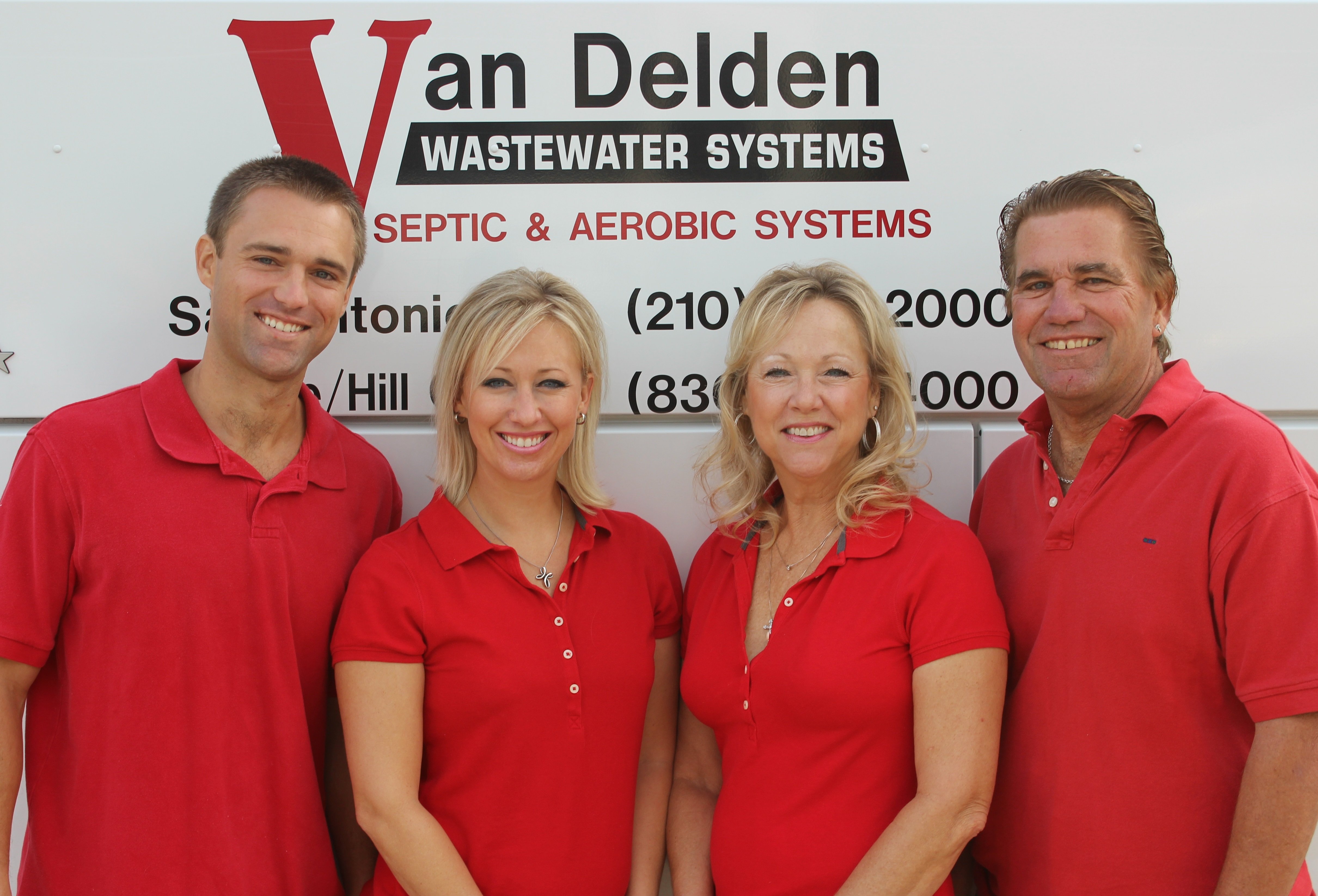 Logo for VAN DELDEN WASTE WATER SYSTEMS