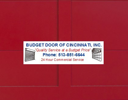 Logo for BUDGET DOOR