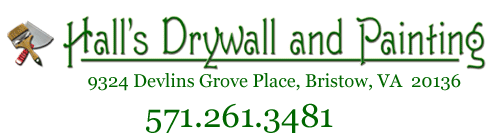 Logo for Hall's Drywall & Painting