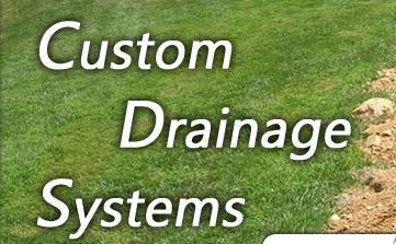 Logo for Custom Drainage Systems