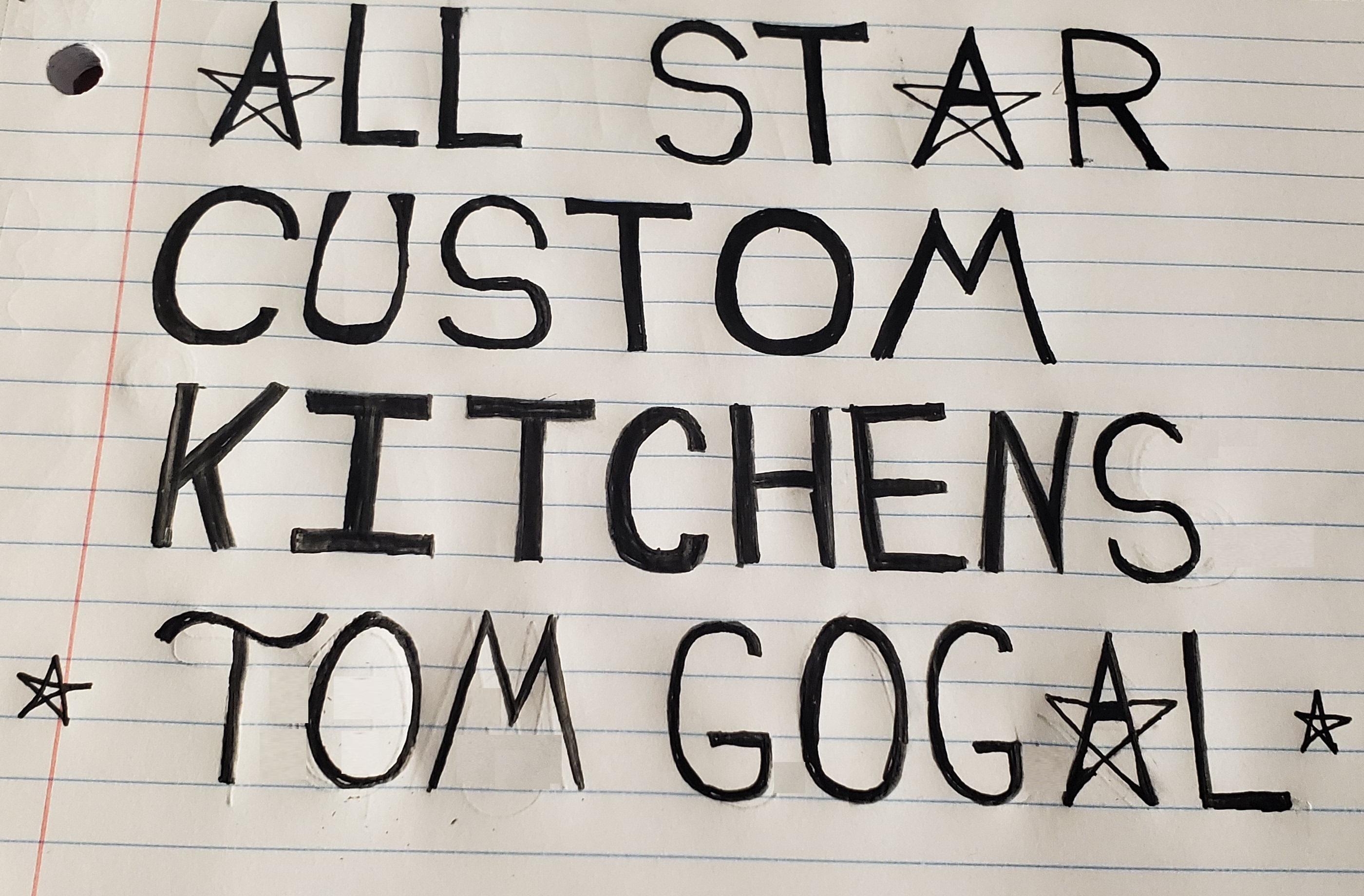 Logo for All Star Custom Kitchens