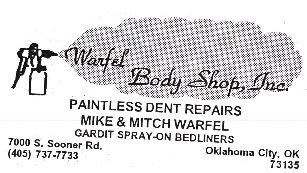 Logo for WARFEL BODY SHOP INC