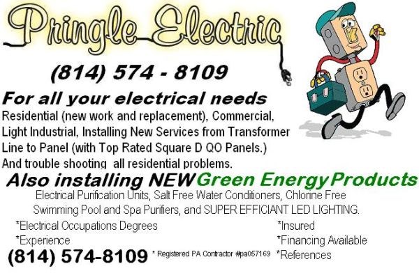 Pringle Electric and Building Services logo