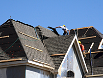 Logo for Das Roofing Co