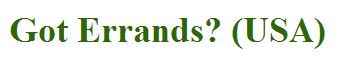 Got Errands? logo