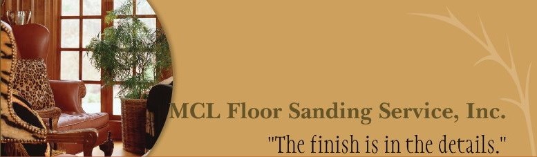 Logo for MCL FLOOR Sanding Service