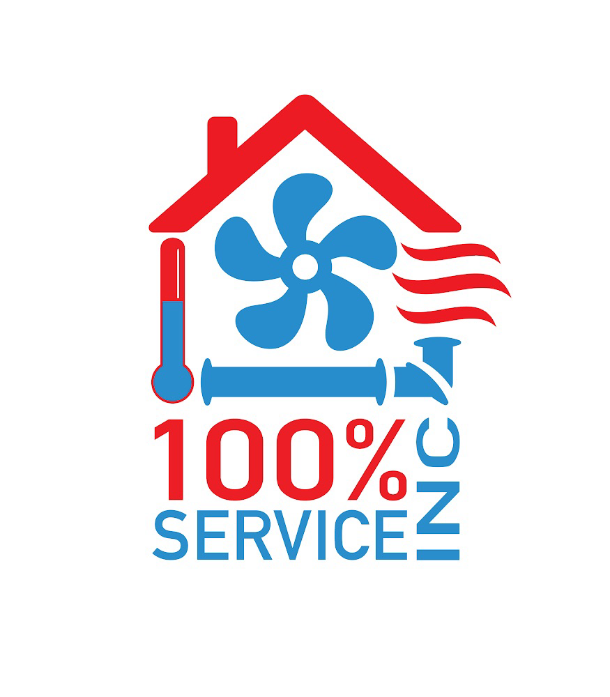 100% Service Inc. logo