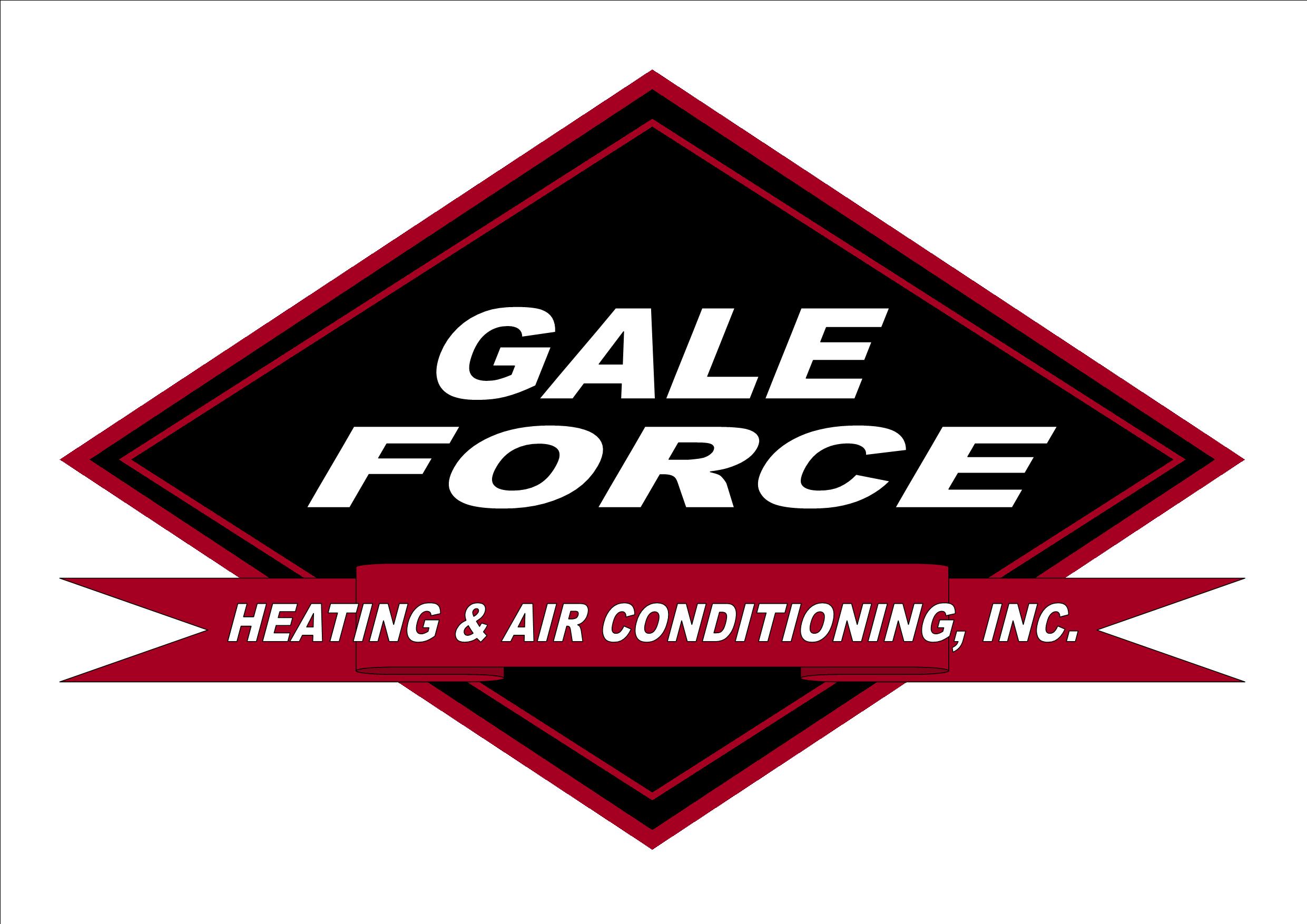 GALE FORCE HEATING & AIR COND logo