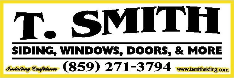 Logo for T Smith Siding & Windows