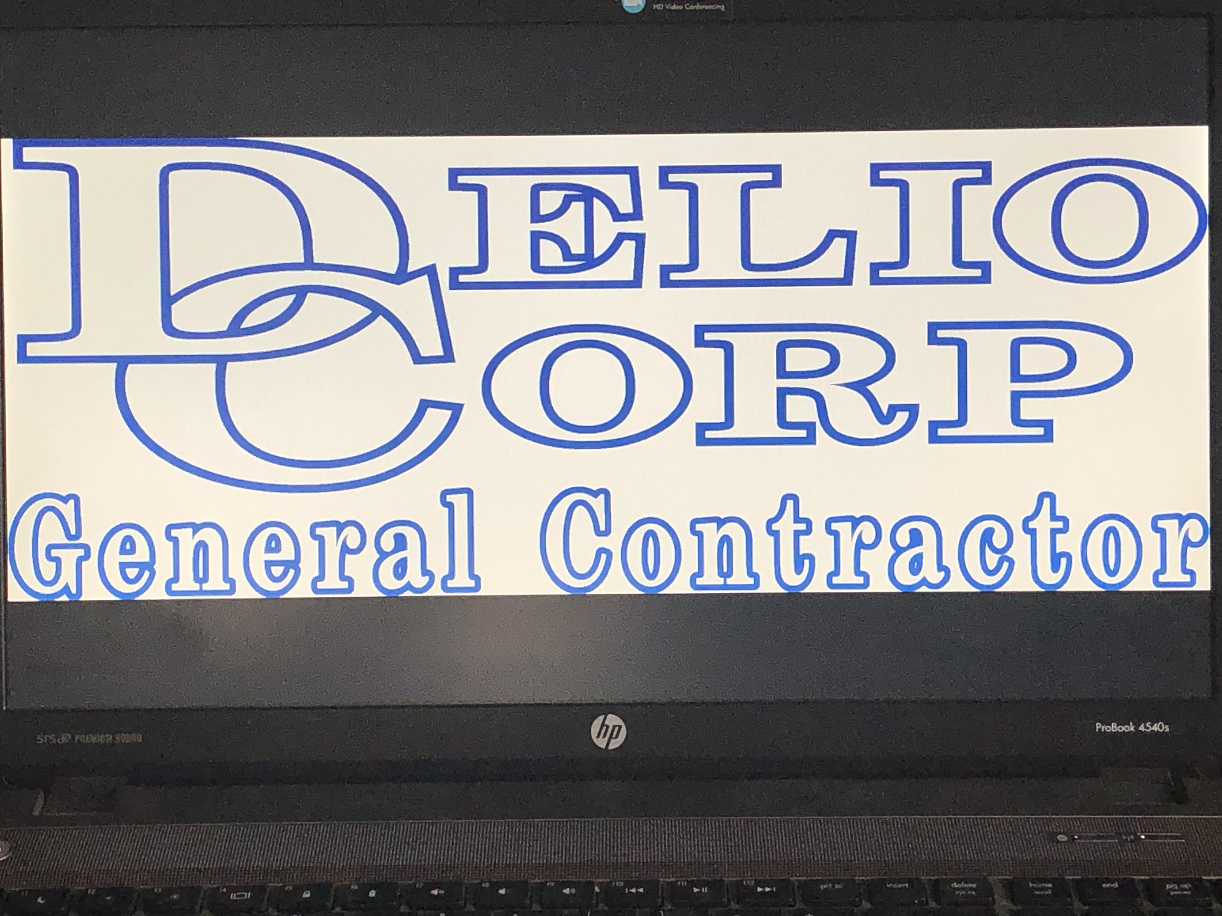Logo for Delio Corp Remodeling & Repair