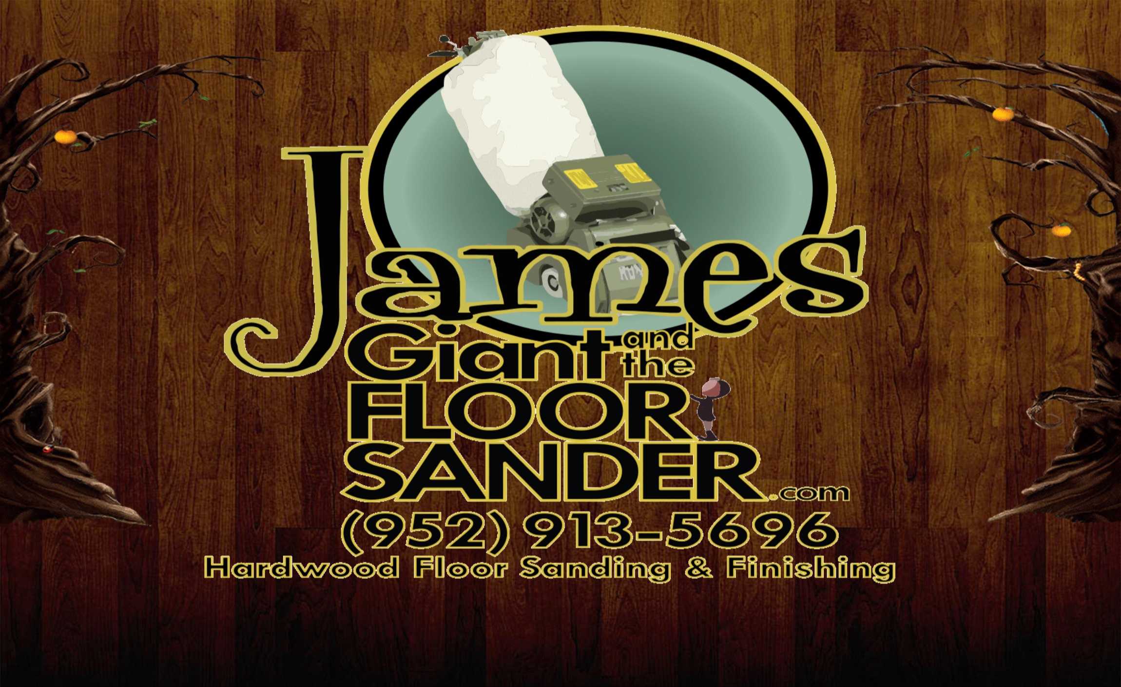Logo for James and the Giant Floor Sander