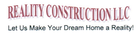 Logo for Reality Construction LLC