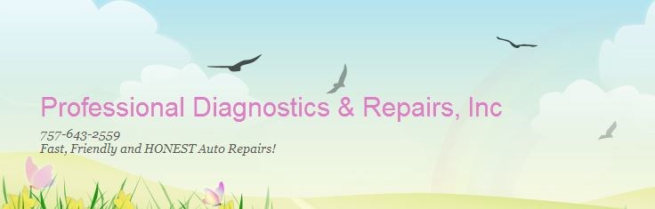 Logo for Professional Diagnostics & Repairs