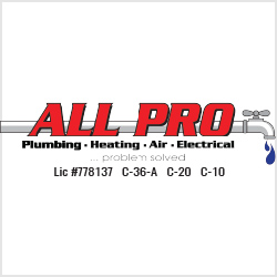All Pro Plumbing, Heating, Air & Electrical logo