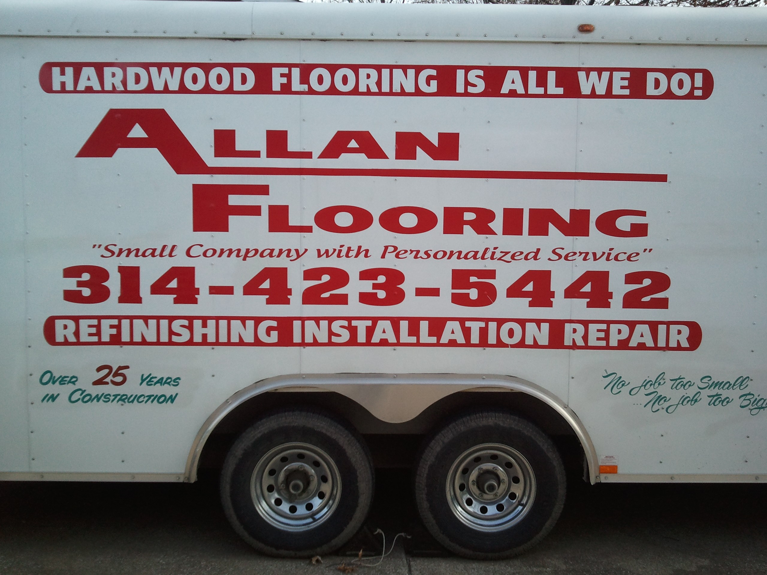 Logo for Allan Flooring LLC