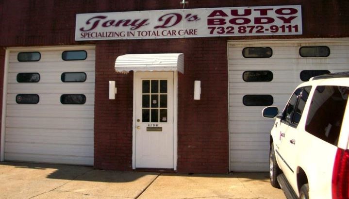 Logo for Tony D's Auto Body Inc