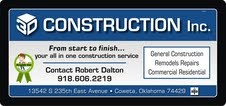 Logo for 3-D Construction Inc