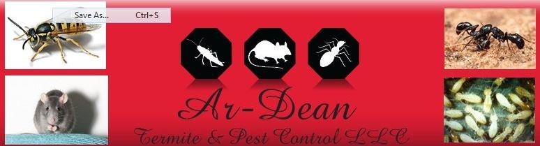 Logo for AR-DEAN TERMITE & PEST CONTROL