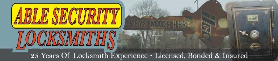 Logo for Able Security Locksmiths