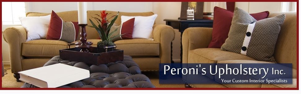 Peroni's Upholstery and RestorPro Services logo
