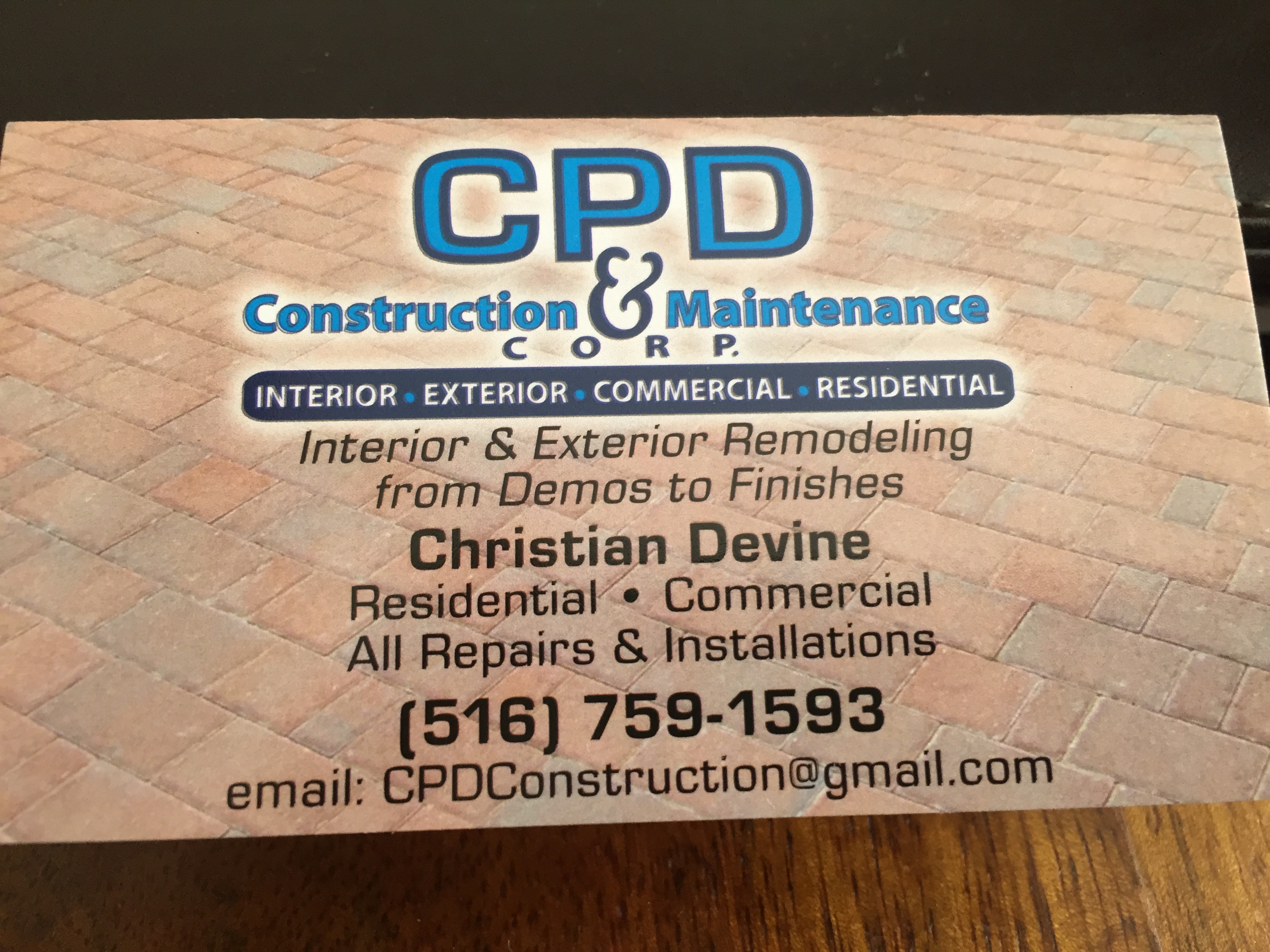 CPD Construction & Maintenance Corp logo