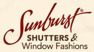 Logo for Sunburst Shutters Texas Inc