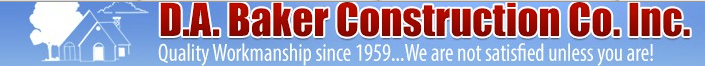 Logo for D A Baker Construction Co.