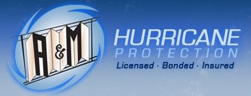 A & M Hurricane Protection logo