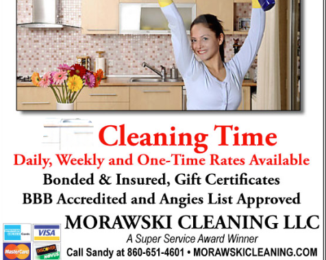 Logo for Morawski Cleaning LLC