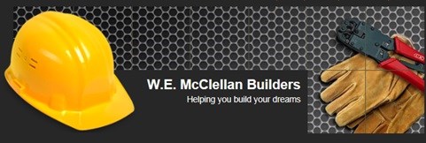 W E McClellan Builders LLC logo