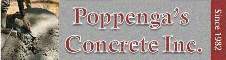 Poppenga's Concrete Construction LLC logo