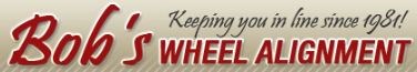 Logo for Bob's Wheel Alignment