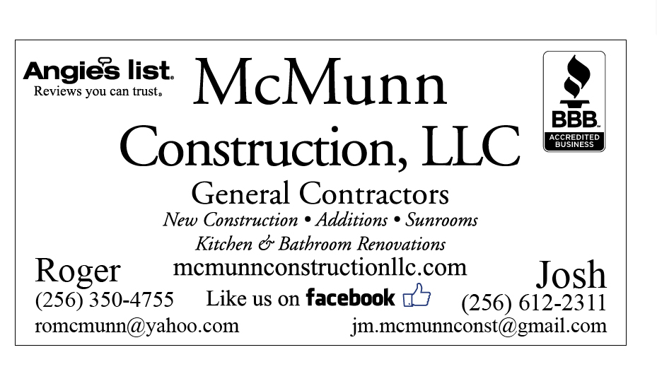 Logo for McMunn Construction LLC