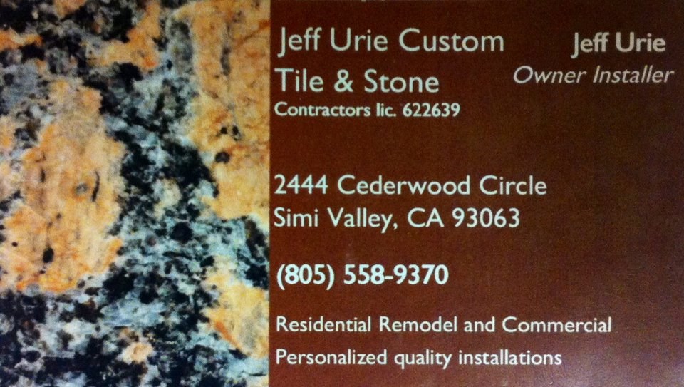 Logo for Jeff Urie Ceramic Tile