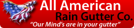 All American Rain Gutter logo