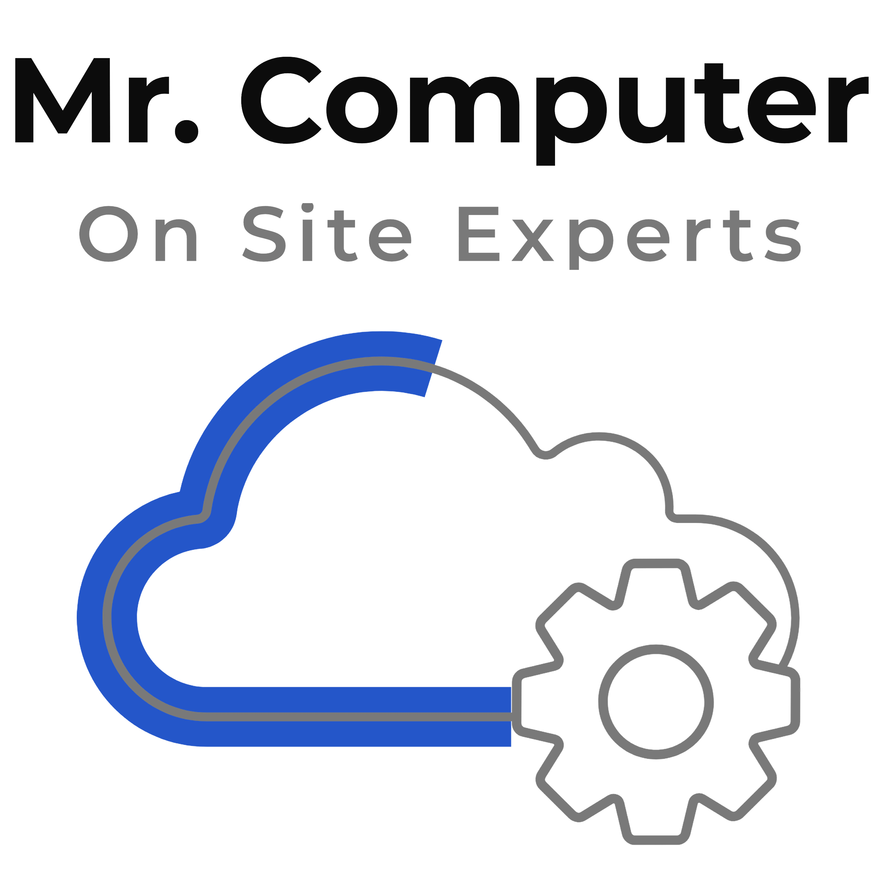 Logo for Mr. Computer - On Site Expert Support
