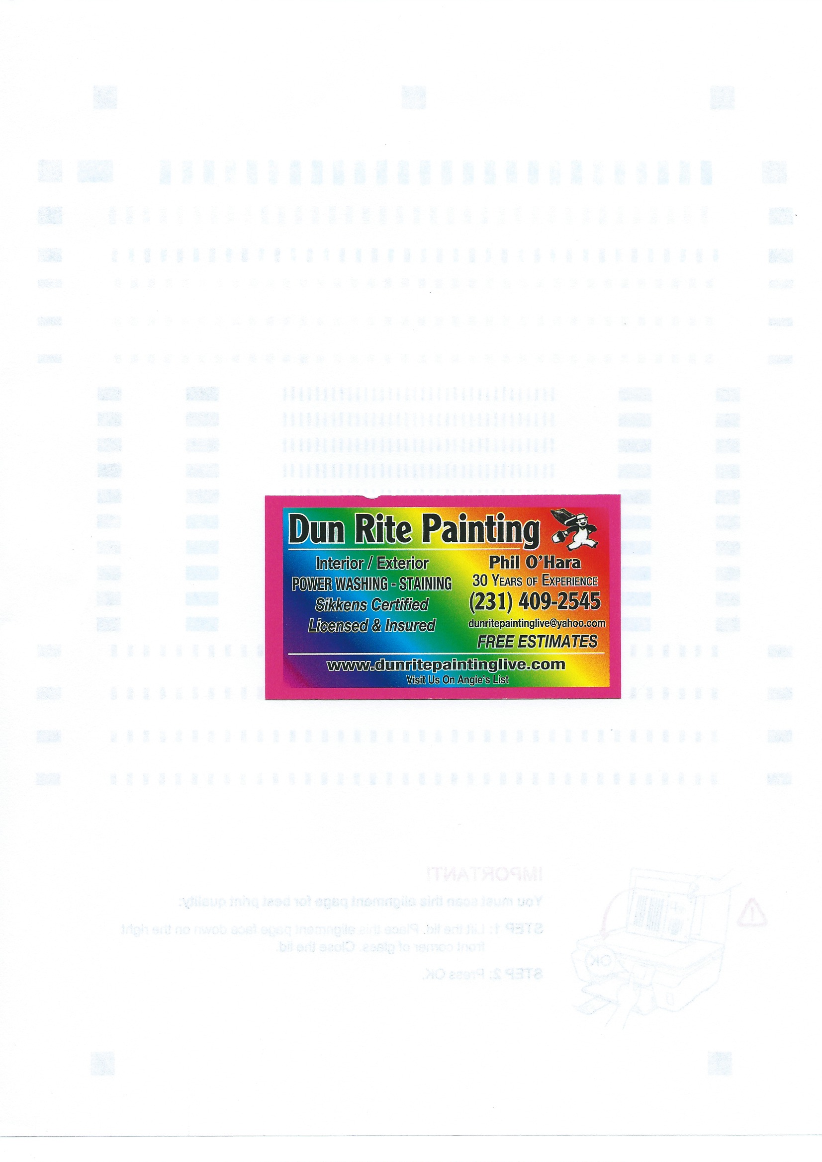 Dun Rite Painting logo