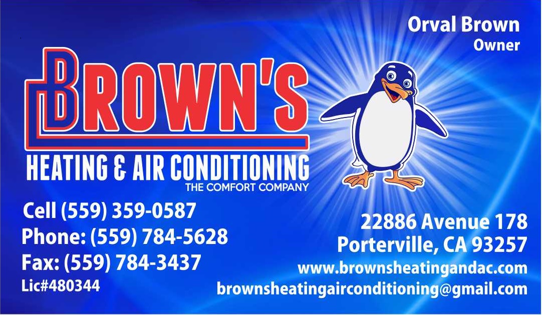 Brown's Heating & Air Conditioning logo