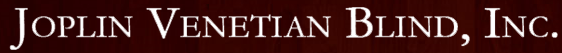 Logo for Joplin Venetian Blind Inc