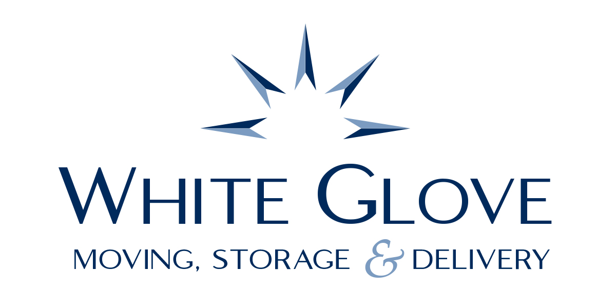 Logo for WHITE GLOVE, MOVING, STORAGE & DELIVERY