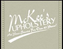Mc Kee's Upholstery logo