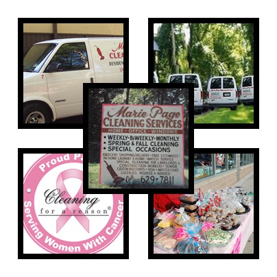 Logo for Marie Page Cleaning Services LLC