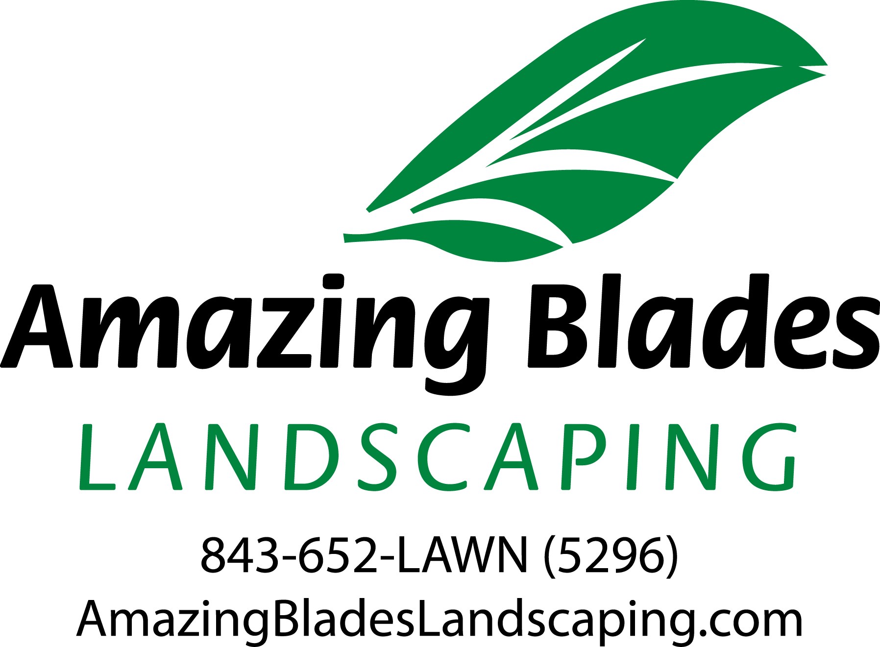 Amazing Blades Landscaping logo
